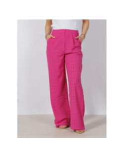 Pantalon palazzo à pois naomi rose femme - Only