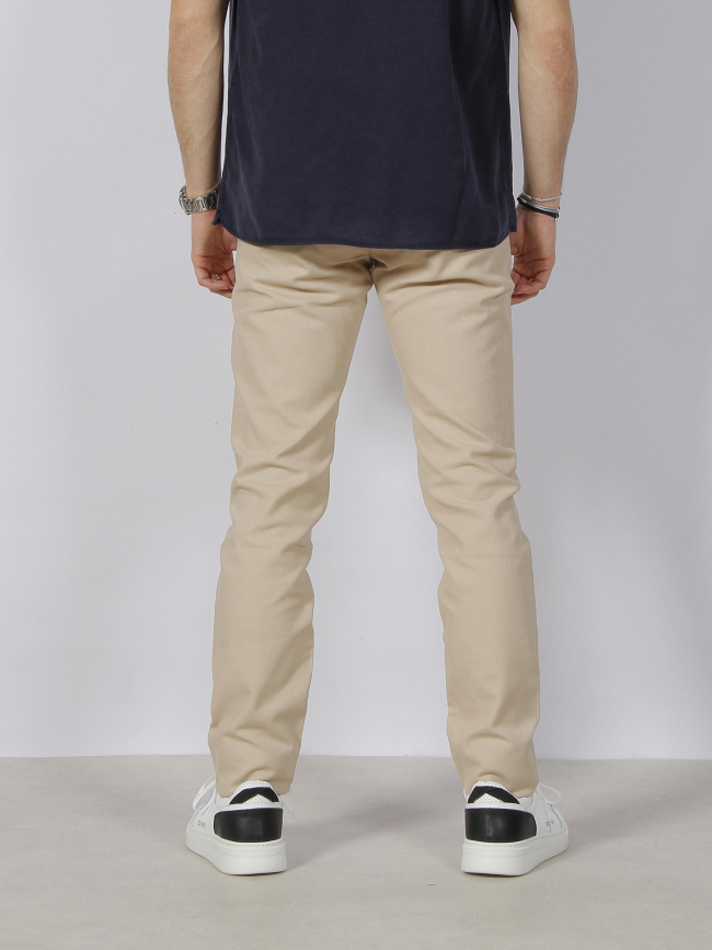 Pantalon chino parfait urbain beige homme - Izac