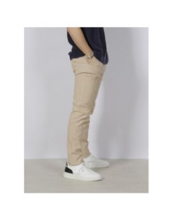 Pantalon chino parfait urbain beige homme - Izac