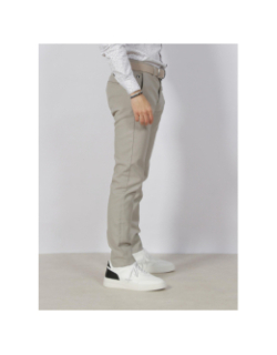 Pantalon chino parfait gris homme - Izac