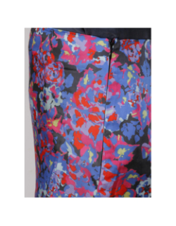 Jupe midi à fleurs satin mayra multicolore femme - Only