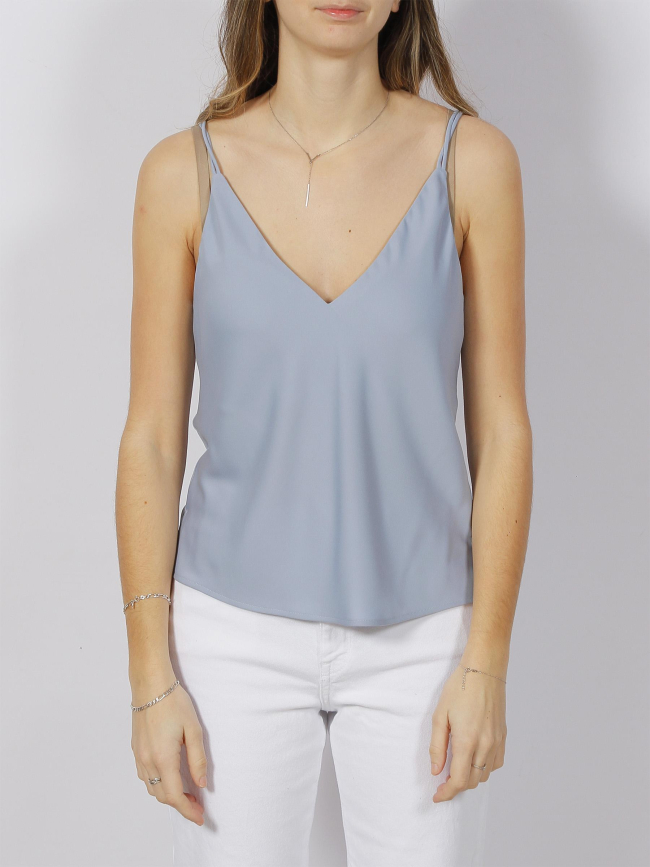 Débardeur recycled cdc cami bleu pastel femme - Calvin Klein