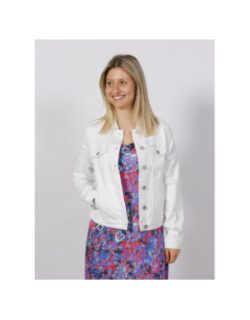 Veste en jean santa blanc femme - Salsa