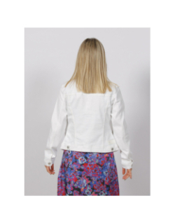 Veste en jean santa blanc femme - Salsa