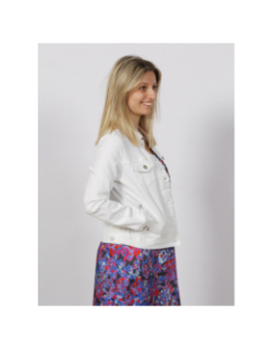 Veste en jean santa blanc femme - Salsa