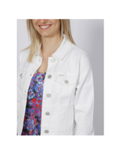 Veste en jean santa blanc femme - Salsa