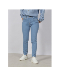 Jean skinny crop secret push in bleu femme - Salsa