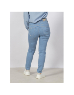 Jean skinny crop secret push in bleu femme - Salsa