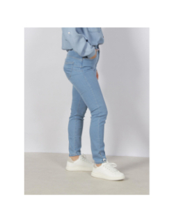 Jean skinny crop secret push in bleu femme - Salsa