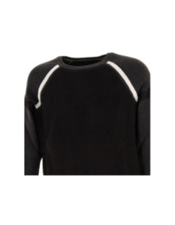 Pull neo logo en relief noir homme - Teddy Smith