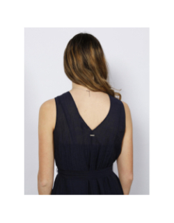 Robe midi soul bleu marine femme - Armani Exchange