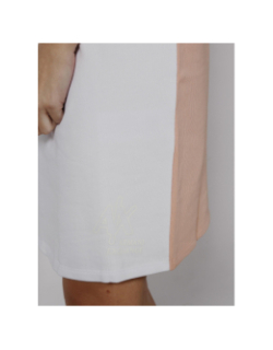 Robe t-shirt colorblock optic rose femme - Armani Exchange