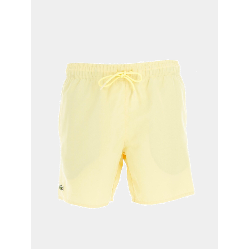 Short de bain core essentials jaune homme - Lacoste
