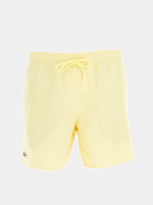 Short de bain core essentials jaune homme - Lacoste