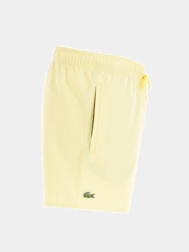 Short de bain core essentials jaune homme - Lacoste