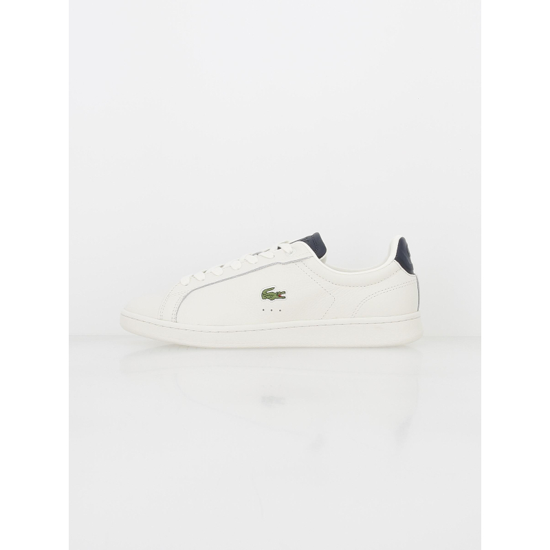 Baskets carnaby pro blanc bleu homme - Lacoste