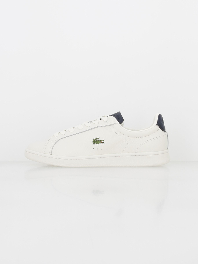 Baskets carnaby pro blanc bleu homme - Lacoste