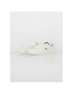 Baskets carnaby pro blanc bleu homme - Lacoste