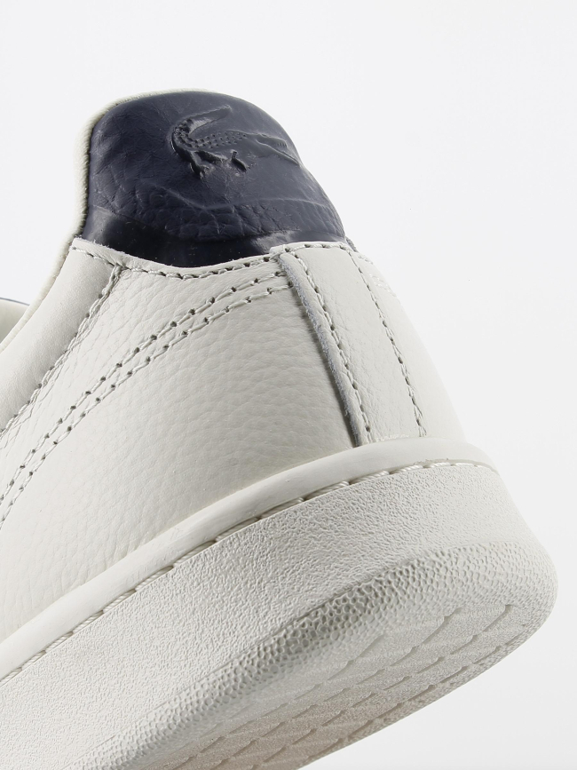 Baskets carnaby pro blanc bleu homme - Lacoste