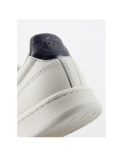 Baskets carnaby pro blanc bleu homme - Lacoste