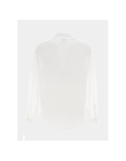 Chemise manches longues lin blanc homme - Armani Exchange