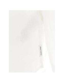 Chemise manches longues lin blanc homme - Armani Exchange