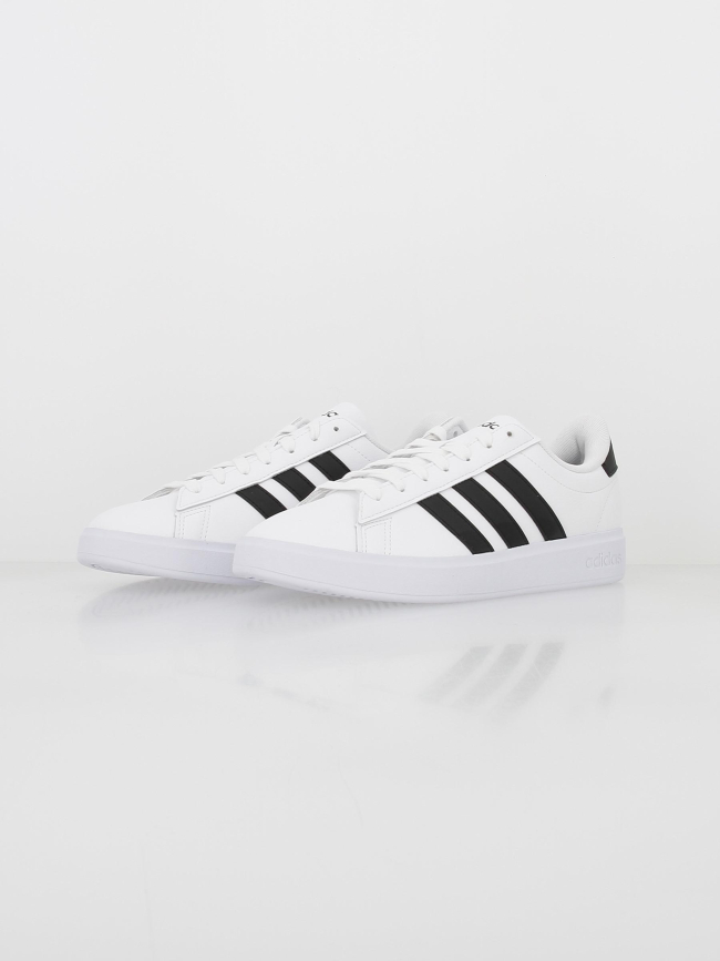 Baskets grand court 2.0 blanc noir homme - Adidas