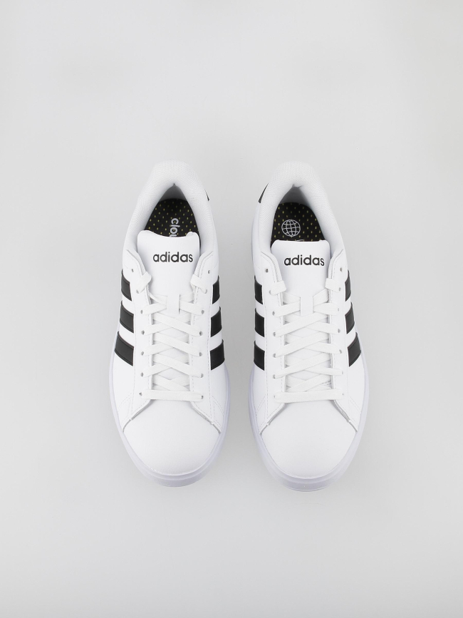 Baskets grand court 2.0 blanc noir homme - Adidas