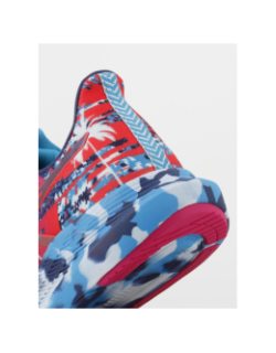 Chaussures de running noosa tri 14 bleu rouge femme - Asics