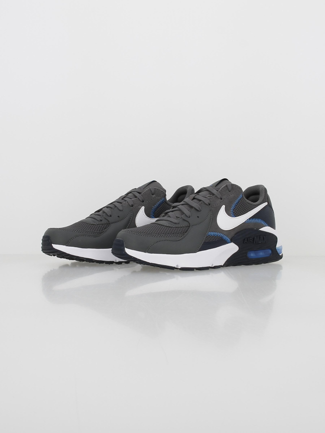 Air max baskets excee gris bleu homme - Nike