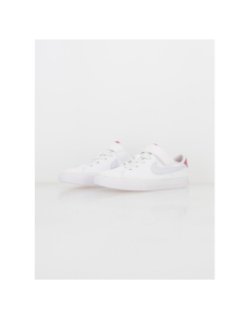 Baskets à scratch court legacy blanc rose fille - Nike