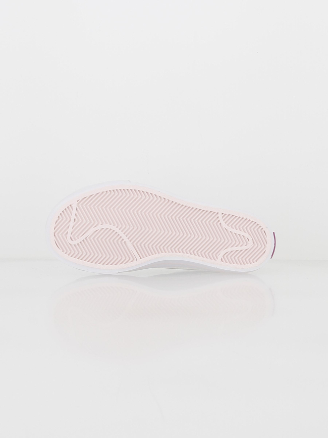 Baskets à scratch court legacy blanc rose fille - Nike