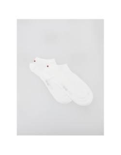 Pack 2 paires de chaussettes basses blanc homme - Tommy Hilfiger