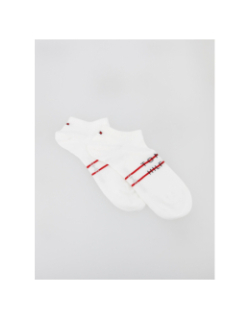 Pack 2 paires de chaussettes basses blanc homme - Tommy Hilfiger