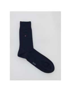 2 paires de chaussettes hautes bleu blanc homme - Tommy Hilfiger