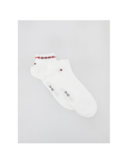 2 paires de chaussettes quarter blanc homme - Tommy Hilfiger