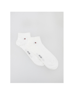 2 paires de chaussettes quarter blanc homme - Tommy Hilfiger