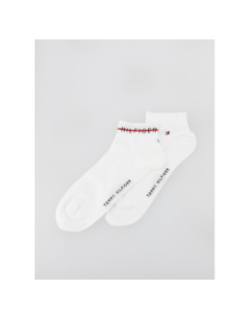 2 paires de chaussettes quarter blanc homme - Tommy Hilfiger