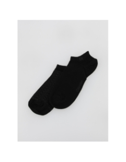 Pack 2 paires de chaussettes basses noir homme - Calvin Klein