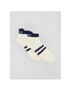 Pack 2 paires de chaussettes mi-hautes backside blanc - Levi's