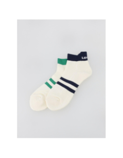 Pack 2 paires de chaussettes mi-hautes backside blanc - Levi's