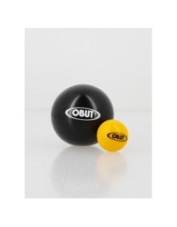 Boules de pétanque tout terrain souple 74mm noir - Obut