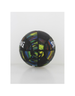 Ballon de basketball marble rubber sz7 noir - Spalding