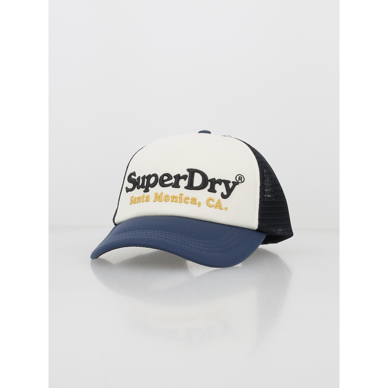 Casquette vintage trucker bleu marine - Superdry