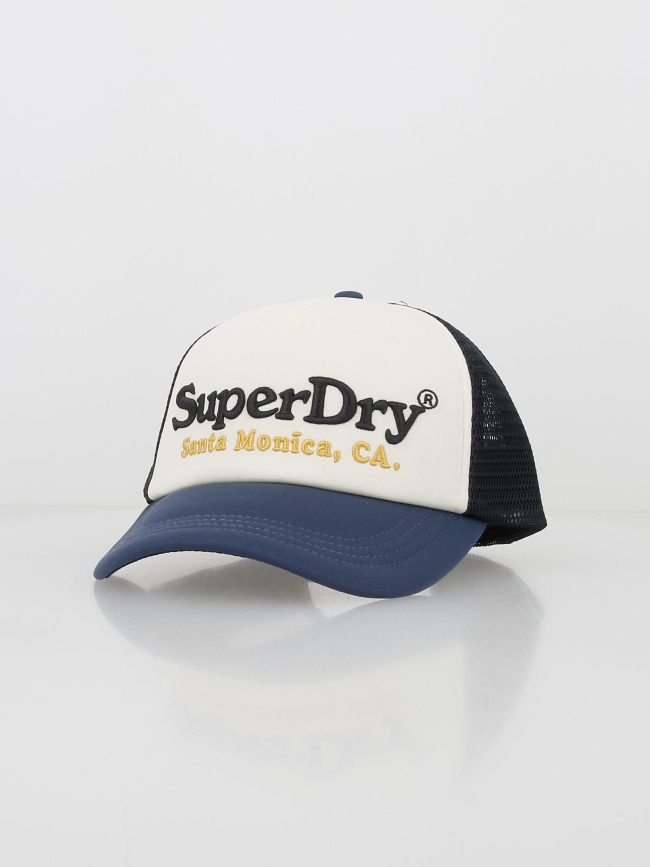 Casquette vintage trucker bleu marine - Superdry