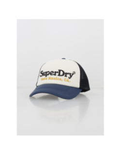 Casquette vintage trucker bleu marine - Superdry