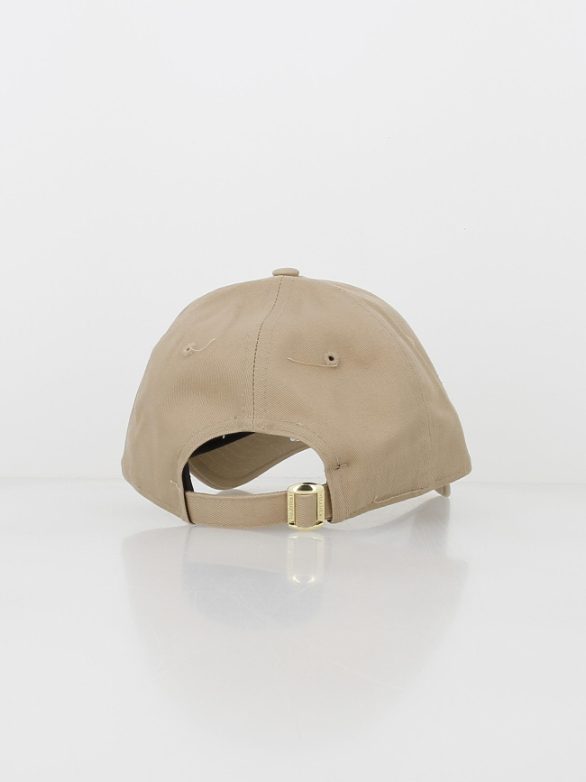 Casquette 9forty logo metallique beige - New Era