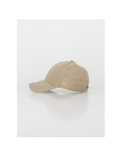 Casquette 9forty logo metallique beige - New Era