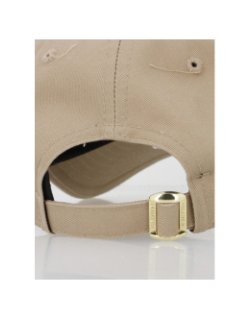 Casquette 9forty logo metallique beige - New Era