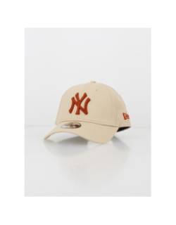 Casquette 9forty league essential beige rouge enfant - New Era